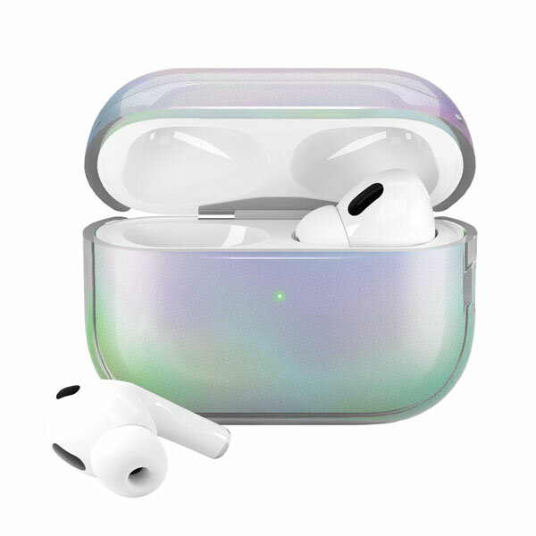 PGA PG-APP2TP02AR AirPods Pro (第2世代)用 ソフトケース オーロラ