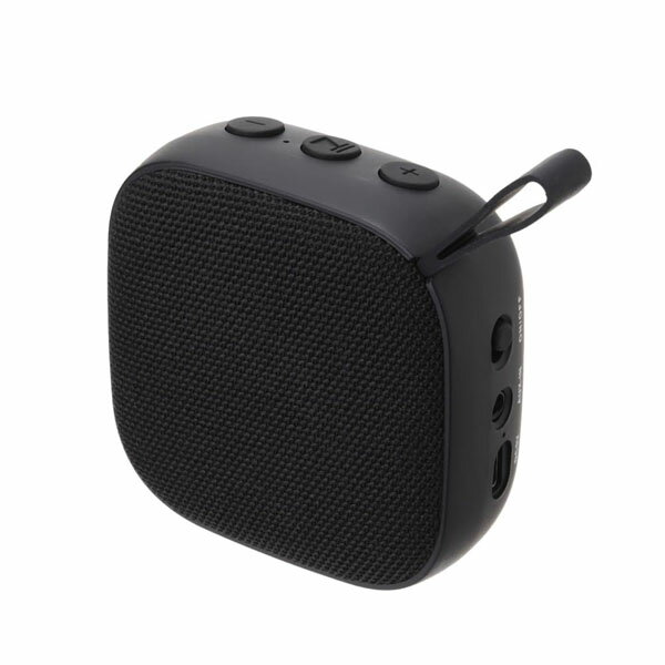 PGA PG-PWSP01BK ポータブル ワイヤレススピーカー (ポケットサイズ)