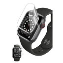 shizukawill Apple Watch 44mm TPU 保護フィルム 2枚セット Apple Watch 44mm APWA44GLTPU シズカウィル