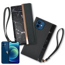 shizukawill iPhone12mini 手帳型 ケース アイファンデストラップホール付 iPhone12mini ブラック APIP12CABK シズカウィル
