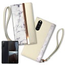 shizukawill Xperia 10III / 10III Lite 手帳型 ケース アイファンデストラップホール付 White Xperia 10III / 10III Lite SOX10M3CAWH シズカウィル