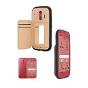 shizukawill らくらくスマートフォン F-42A ミラーケース アイナ Rose(ローズ色) ARF42AAYRO シズカウィル(2)