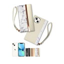 shizukawill iPhone13 手帳型 ケース カバー アイファンデ iPhone13 White APIP13CAWH シズカウィル