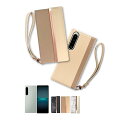 shizukawill Xperia 1 IV 手帳型 ケース アイファンデストラップホール付 Caramel Xperia 1 IV SOX1M4CACB シズカウィル