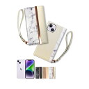 shizukawill iPhone14 手帳型 ケース カバー アイファンデ iPhone14 White APIP14CAWH シズカウィル