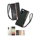 shizukawill Xperia 5 IV SO-54C SOG09 手帳型 ケース カバー アイファンデ Xperia 5 IV Black SOX5M4CABK シズカウィル