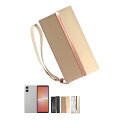 shizukawill Xperia 5 V SO-53D SOG12 手帳型 ケース カバー アイファンデ Xperia 5 V Caramel(キャラメル) SOX5M5CACB シズカウィル