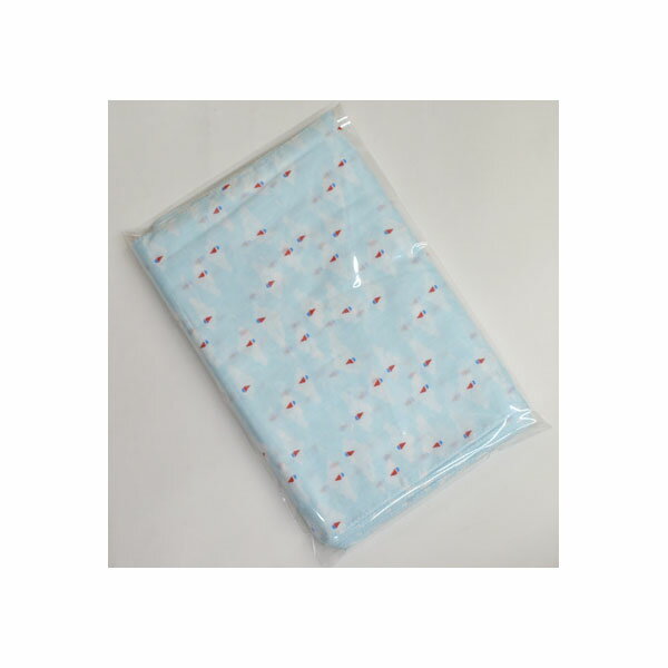 【10個セット】 ガーゼ手ぬぐい 雲とヨット やわらか・お肌にやさしガーゼ手ぬぐい 雲とヨット