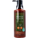 【12個セット】 Mottoボタニカラーシャンプー(ヘンナ入り) ブラウン ポンプ式 300mL ダメージケア シャンプー 白髪染め 高齢者 ヘアケア 浸透型カ...