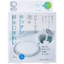 【10個セット】 コジット パワーバイオ 泡のキッチン排水口きれい 40g×6包入 洗剤 キッチン 長持ち 防止 消臭効果 お掃除グッズ カビ防止 衛生 消臭 おそうじ 厨房用洗剤 塩素不使用 便利グッズ 臭い取り 泡洗浄 カビ対策 おうち時間 排水溝(3)