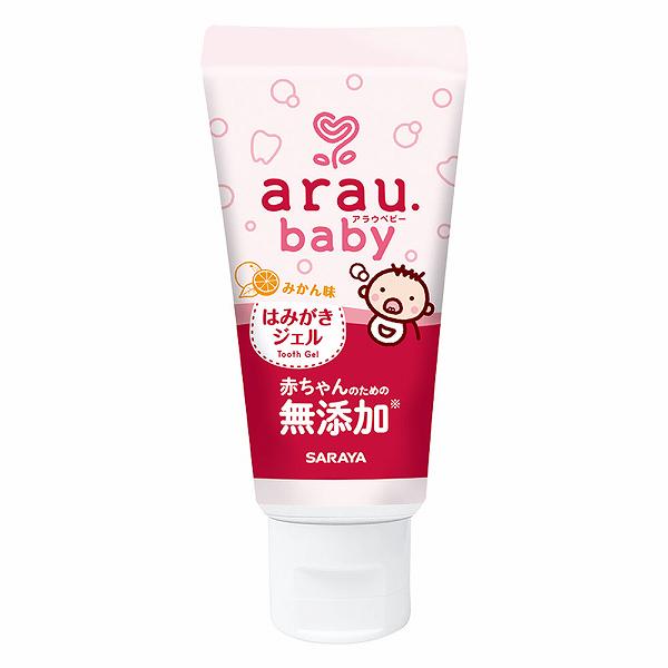 【5個セット】arau.(アラウベビー) はみがきジェル 35g 1