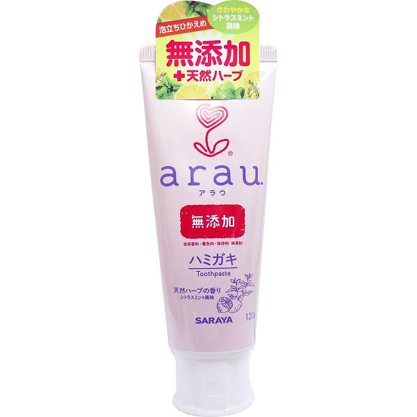 【12個セット】arau.(アラウ) せっけんハミガキ 120g入