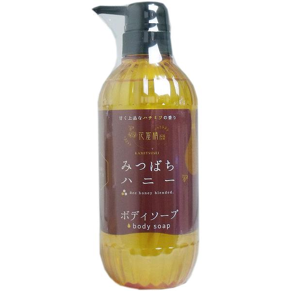 【3個セット】 花蜜精 みつばちハニー ボディソープ 500mL ハチミツ シャンプー フェニックス 清拭剤 アルガンオイル ハニー ハンドソープ ボディーソープ 入浴 入浴関連 うるおい成分