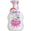 【6個セット】 和光堂 ミルふわ 全身ベビーソープ 泡タイプ 本体 450mL