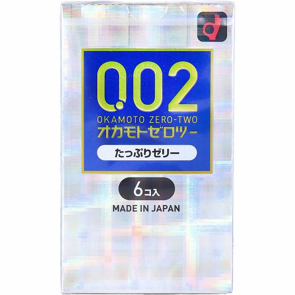 【30個セット】オカモトゼロツー たっぷりゼリー 0.02コンドーム 6個入