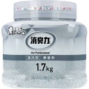 【4個セット】 消臭力 業務用 クラッシュゲルタイプ 室内用 本体 無香料 1.7kg 置き型 室内 カモミール 洗剤 臭い 消臭剤 エステー消臭力 施設 部屋用 トイレ用 新生活 梅雨 ムコウリョウ トイレ用品 置き型タイプ クラッシュゲル室内用 ケース