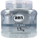 【4個セット】 消臭力 業務用 クラッシュゲルタイプ トイレ用 本体 無香料 1.7kg ホテル 置き型 クラッシュゲルトイレ トイレ周辺用具 消臭剤 施設 トイレ用消臭剤 ロッカー 新生活 ムコウリョウ トイレ用品 エステー 消臭 無香性 介護 生活用品