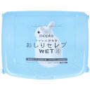 ネピア トイレに流せる おしりセレブWET 本体 40枚入 ウエット 王子ネピア 保湿成分配合 ウェット ウェットティッシュ ウエットティッシュ 無香料 パラベ...