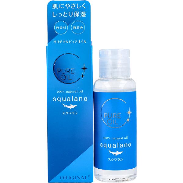 【10個セット】 オリヂナルピュアオイル スクワラン 80mL ヘアケア ナチュラルオイル ボディオイル 美容 オイル スキンケア 保湿 オリヂナル ピュア ボディケア 無香料 ボディクリーム 基礎化粧品 マッサージ 無着色 アットコスメ 全身 化粧品