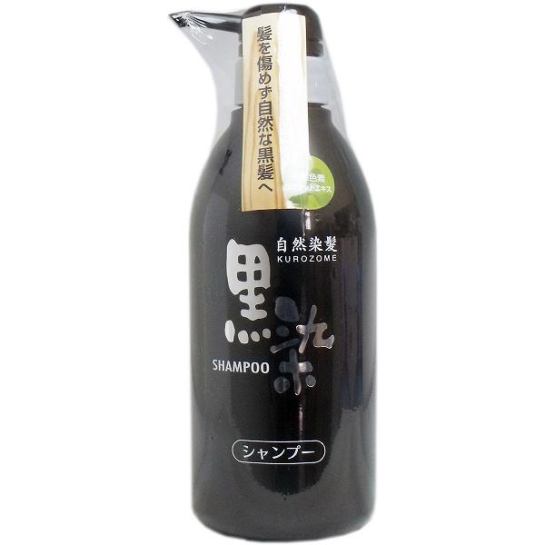 【24個セット】黒染 ヘアシャンプー 500mL