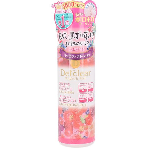 【48個セット】DETクリア ブライト&ピール ピーリングジェリー ミックスベリーの香り 180mL