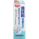 ※この商品は配送会社の都合により、北海道・沖縄・離島にはお届けできません。 ご注文が確認された場合、キャンセルさせて頂く可能性がございますのであらかじめご了承ください。病気やケガなどで入浴できない時に、お湯にとかして拭くだけでお肌の汚れを落とします。●清拭後お肌をさっぱりとさせたい方や、お肌がベトつきがちな夏場の清拭におすすめです。●ふきなおしやすすぎが不要で、簡単にお肌を清潔に保ちます。●お肌が汗ばむときや夏場にぴったりのさっぱりタイプ。●フラボノイド含有植物成分(保湿成分)、植物性保湿成分配合。【商品区分:化粧品】【成分】水、BG、ラウラミンオキシド、デシルグルコシド、ラウリン酸ポリグリセリル-10、グリチルリチン酸2K、チャエキス、ヨクイニンエキス、クエン酸、クエン酸Na、エチドロン酸、カラメル、メチルパラベン、炭酸Na、エタノール、香料【使い方】(1)洗面器1杯(約3L)のお湯に清拭料を約5mL(キャップ約1杯)とかしてください。(2)タオルなどを浸し軽くしぼって全身をふいてください。洗い流す必要はありません。・紙製容器には衝撃を与えないでください。・ご使用後は、キャップや容器に付いた水気を清潔な布などで拭き、キャップをしっかり閉めてください。・容器は立てて保管してください。・直射日光の当たる場所、湿度に高い場所、濡れた場所、水やお湯が容器にかかる場所には保管しないでください。・誤飲防止のため、被介護者や乳幼児の手の届かない場所に保管ください。【注意】・お肌に異常が生じていないかよく注意してご使用ください。・使用中、又は使用したお肌に直射日光が当たって、赤み・はれ・かゆみ・刺激・色抜けや黒ずみなどの異常があらわれた場合は使用を中止し、皮膚科専門医等などへのご相談をおすすめします。そのまま使用を続けますと症状が悪化することがあります。・傷・はれもの・湿疹など異常のある部位には使用しないでください。・目に入った場合は、すぐにきれいな水で洗い流して下さい。・極端に高温や低温、多湿な場所、直射日光が当たる場所に置かないでください。・被介護者や乳幼児の手の届かないところに保管してください。個装サイズ：73X250X70mm個装重量：約1050g内容量：1000mL製造国：日本※この商品は配送会社の都合により、北海道・沖縄・離島にはお届けできません。 ご注文が確認された場合、キャンセルさせて頂く可能性がございますのであらかじめご了承ください。