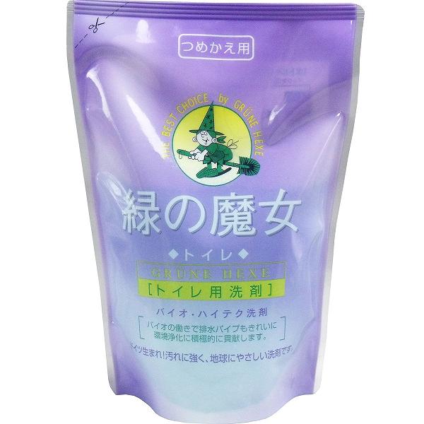 緑の魔女 トイレ用洗剤 詰替用 360mL 洗剤 詰替 詰替え トイレ用 トイレ用品 中性 排水管 臭わない 雑..