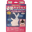 【10個セット】 姿勢矯正ベルト カタラーク 女性用 Mサイズ ベルト 姿勢キョウセイ 健康器具 健康 肩用 ボディケア 山田式カタラーク 山田式 ミノウラ サポーター 薄型(4)