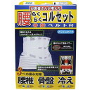 【10個セット】 腰らくらくコルセット 骨盤ベルト付 メッシュタイプ Lタイプ 医療 骨盤ベルト付き コルセット 衣類 腰用 腰のトラブル 看護 病院 クリニッ...