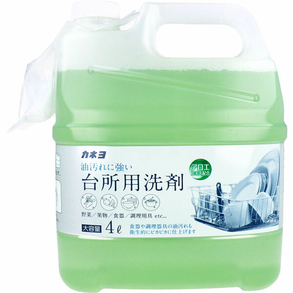 【10個セット】 業務用 台所用洗剤 大容量 4L