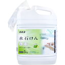 【5個セット】 業務用 水石けん 泡ポンプ・液ポンプ兼用 シトラスの香り 5kg(4)