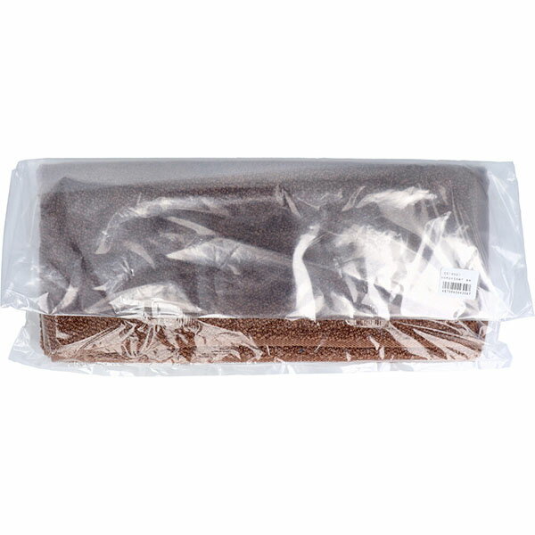 【2個セット】 cocochiena2(ココチエナ2) スリムバスタオル 約34×120cm ブラウン CE10021 1枚入