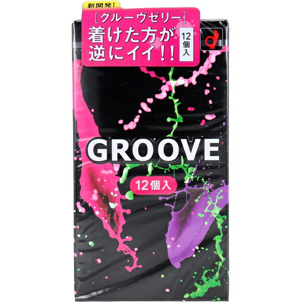 【2個セット】 オカモト GROOVE コンドーム 12個入