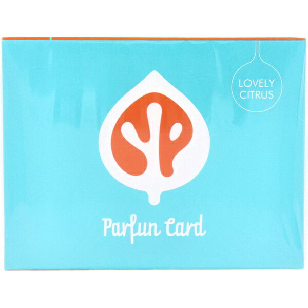 【5個セット】 Parfun Card(パルファンカード) ラブリーシトラス 1セット
