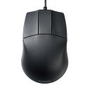 【2個セット】エレコム M-CAD01UBBK 3D CAD向け3ボタンマウス 有線 ブラック 6カ月保証 送料無料
