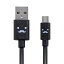 【正規代理店】 エレコム MPA-FAMB2U12CBK microUSBケーブル 2A出力 1.2m カラフル ブラック