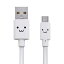 Ź 쥳 MPA-FAMB2U12CWH microUSB֥ 2Aбե micro USB ֥  ǡ̿ 2A 1.2m ե ۥ磻