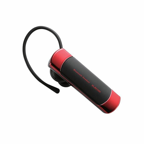 【正規代理店】 エレコム LBT-HS20MPCRD Bluetooth ワイヤレス ヘッドセット ブルートゥース 通話 音楽対応 左右両耳対応 連続通話6時間 Bluetooth4.0 レッド