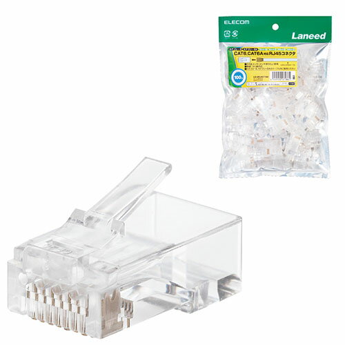 yK㗝Xz GR LD-6RJ45T100 LANP[u P[u C^[lbgP[u P[u JeS[6a Cat6A p RJ45RlN^ CAT6 CAT6AΉ PEΉ 100