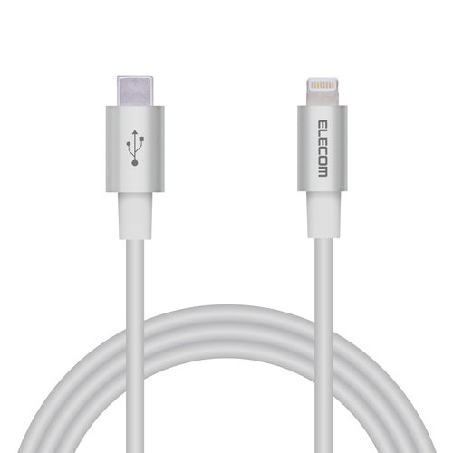 Ź 쥳 MPA-CLPS10SV USB-C to Lightning֥ ѵ׻ C 饤ȥ˥ ֥ ˤ ѵ 饤ȥ˥󥰥֥  1.0m С