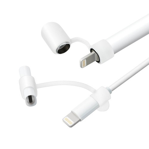 【正規代理店】 エレコム TB-APEACCWH Apple Pencil 用 充電アダプタ 紛失防止 キャップ アップルペンシル 専用 ホワイト