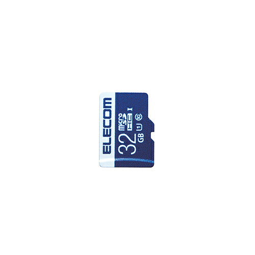 【正規代理店】 エレコム MF-MS032GU11R microSDカード データ復旧サービス付き microSDHCカード UHS-I U1 32GB