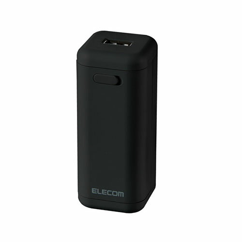 【正規代理店】 エレコム DE-KD01BK モバイルバッテリー 乾電池式 USB-A 1ポート 防災 アウトドア 乾電池式 単3電池4本付属 ブラック