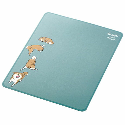 【3個セット】エレコム MP-AN04DOG マウスパッド アニマル 大きめサイズ Be with! animal mousepad 可愛い 犬 イヌ