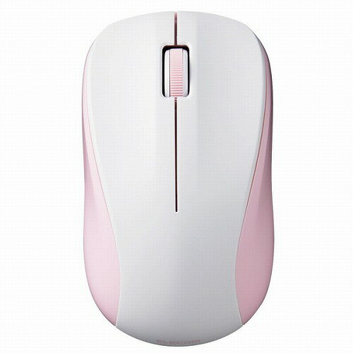 【正規代理店】 エレコム M-BY11BRKPN ワイヤレスマウス Bluetooth 3ボタン 抗菌 軽量 IR LED Mサイズ ピンク