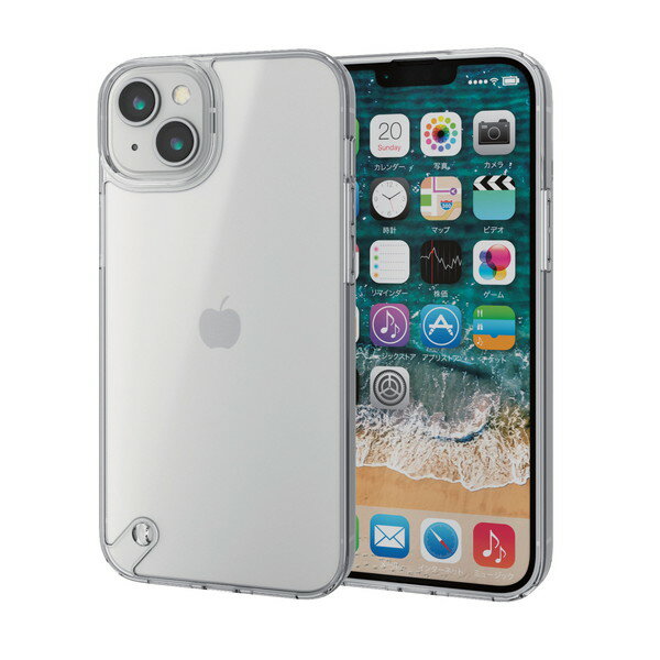 2ĥåȡۥ쥳 PM-A22BHVCG1MCR iPhone 14 Plus  ϥ֥åɥ 饹  륭ꥢ iPhone14 Plus 6.7 ϥ֥å  С 饹