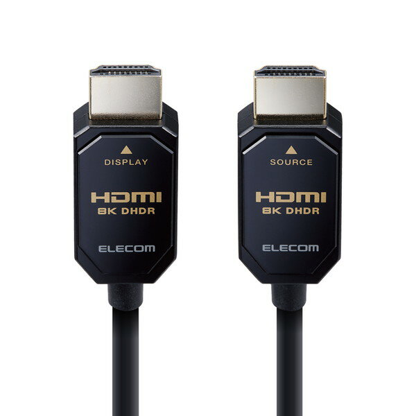 Ź 쥳 DH-HDLO21A10BK HDMI֥ Ultra High Speed HDMI ƥ֥ץƥ 10m 8K 60p / 4K 120p å (A19ԥ - A19ԥ) Ÿ Ĺ ֥å