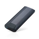 【正規代理店】 ロジテック LGB-PNV02UC SSDケース USB3.2 (Gen2)対応 M.2 NVMe ネジや工具を一切使わないカンタン装着 アルミ...