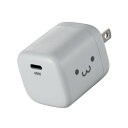 【正規代理店】 エレコム EC-AC13AGF AC充電器 USB Power Delivery 45W USB-C1ポート グレーフェイス