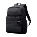 【正規代理店】 エレコム BM-BPSDBK ビジネスバックパック 15.6inch 対応 整理タイプ 20L 撥水加工 高耐久ファスナー採用 ブラック ELE...